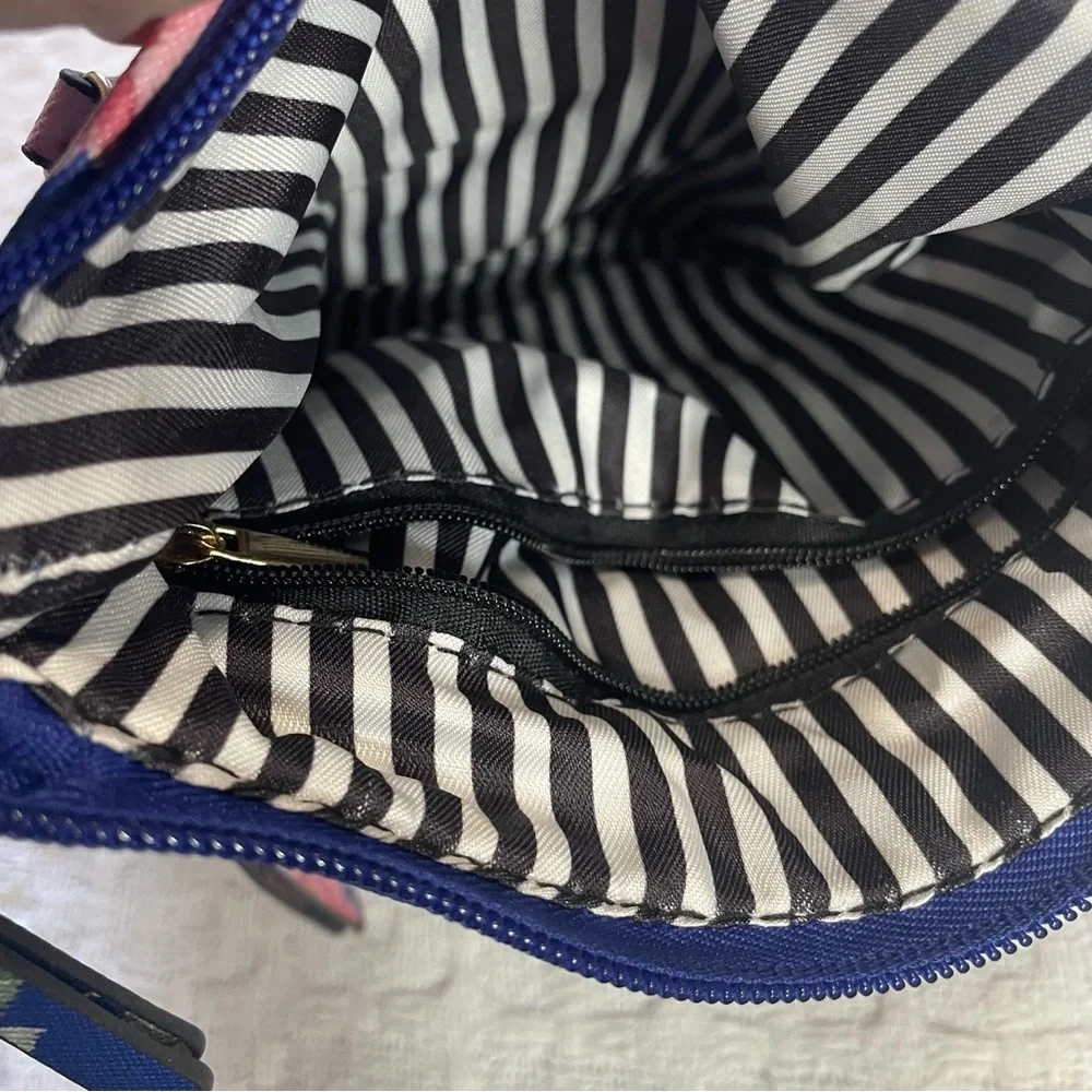 Pen + Gear Floral‎ Crossbody Bag - Blue and Pink